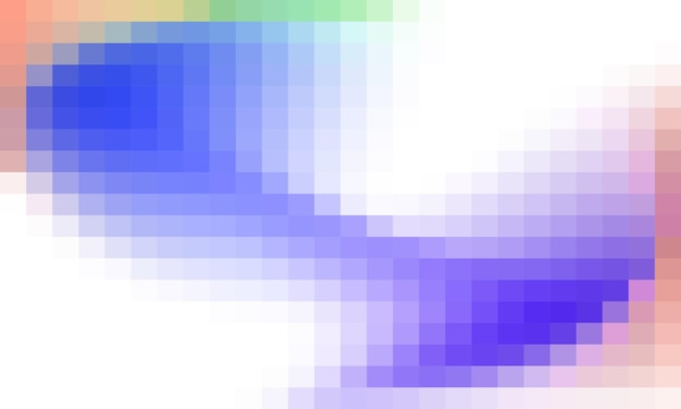 Vector abstracte en kleurrijke pixel achtergrond