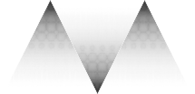 Vector abstracte grunge halftone zwarte dost textuur background