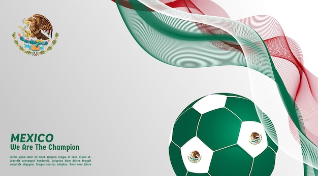 Vector achtergrond Portugal vlag ontwerp met bal sociale media sjabloon perfecte kleurencombinatie