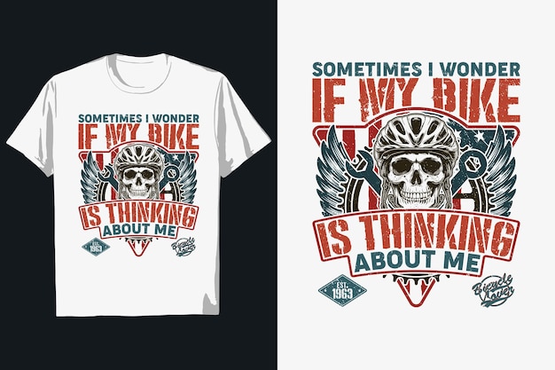 Вектор Дизайн футболки для приключенческих велосипедов