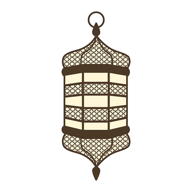 Vector for aesthetic antique lantern