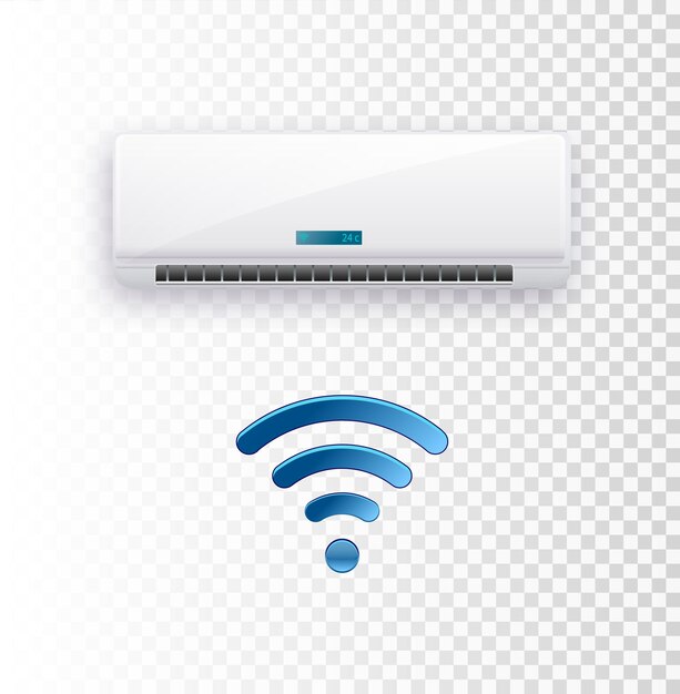 Vector airconditioner airconditioner met wifi-controle