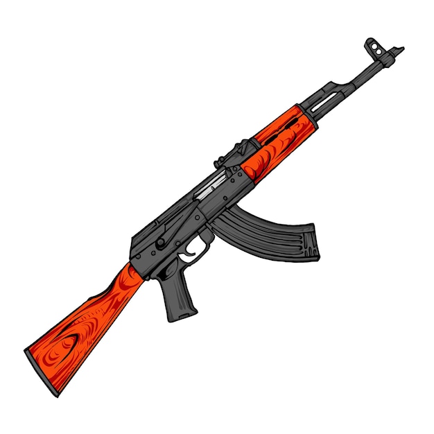 터 AK-47 무기 전술 군용