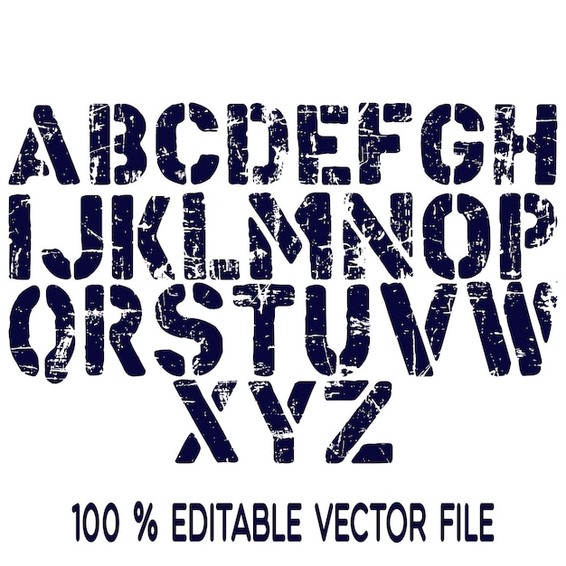 Vector vector alphabet set hand drawn triangle alphabet abs letters vector