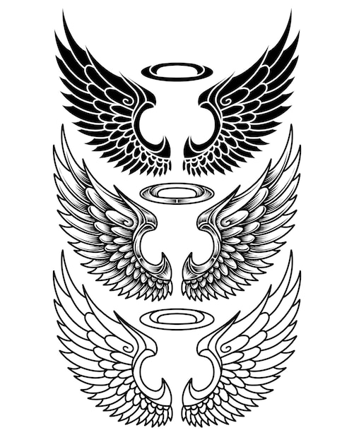 Page 58  Angel Wings Tattoo Designs Images  Free Download on Freepik