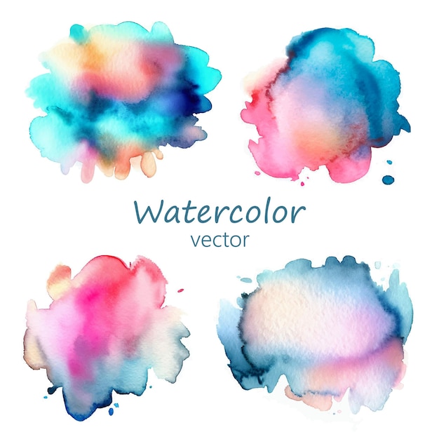 vector aquarel