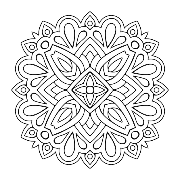 Vector arabesque ornament