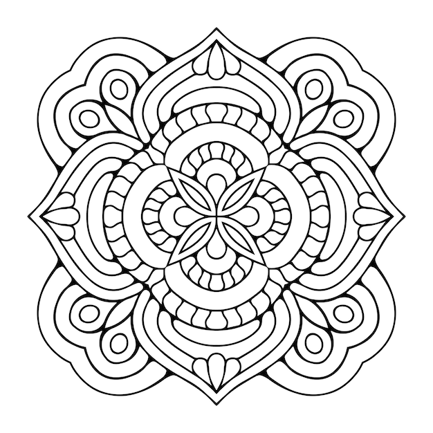 Vector arabesque ornament