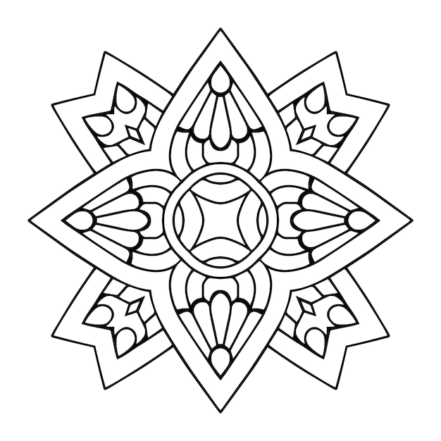 Vector arabesque ornament