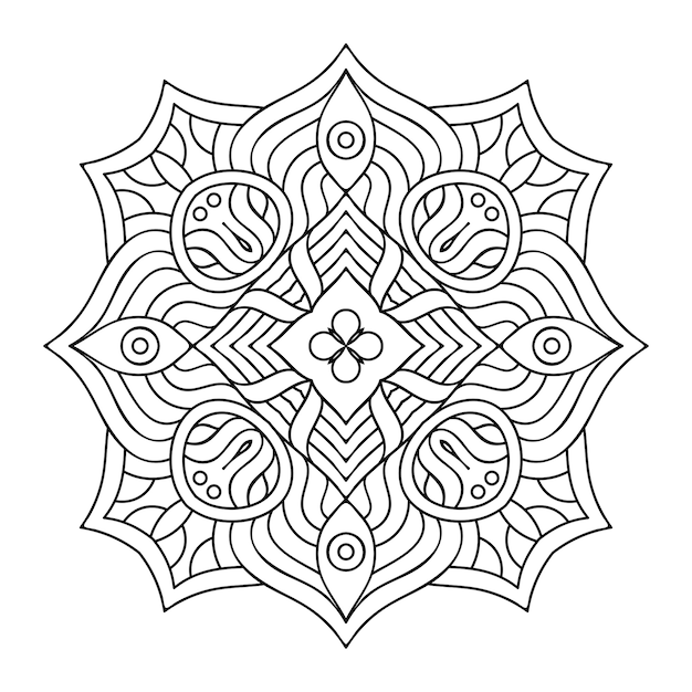 Vector arabesque ornament