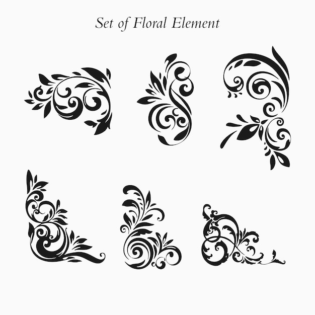 Premium Vector | Vector art of borders and corners