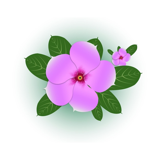 Vector art flower