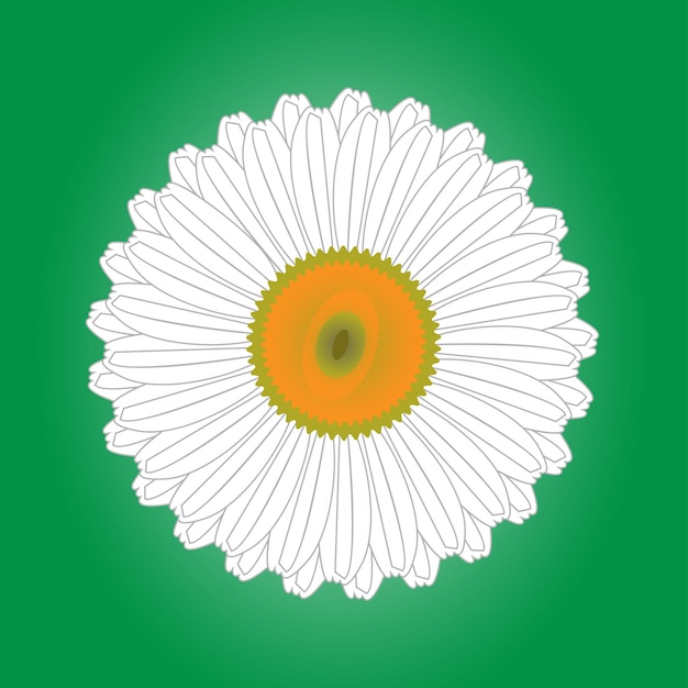 Vector art flower