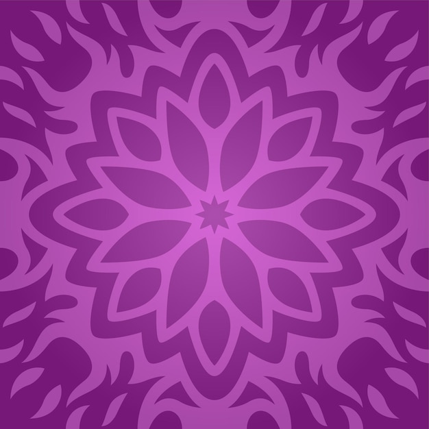 Vector art with purple shiny vintage tile pattern