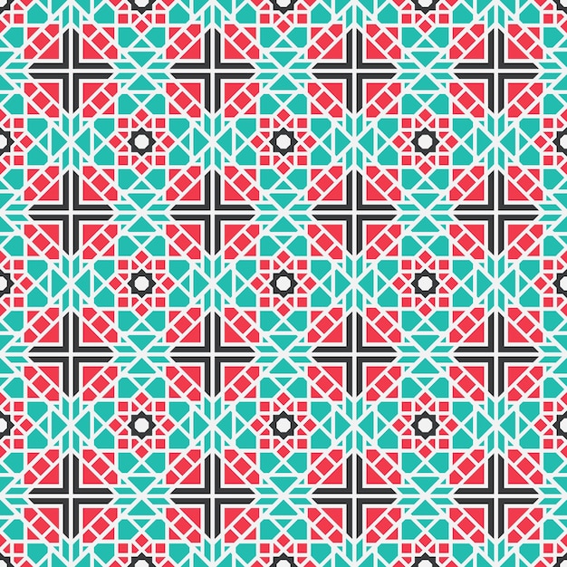 Vector asian geometric pattern