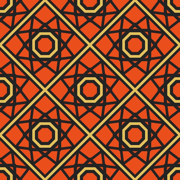 Vector asian geometric pattern