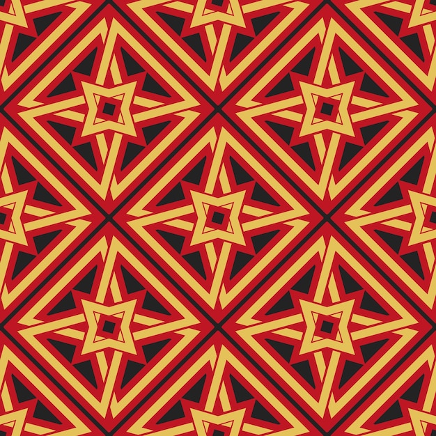 Vector asian geometric pattern