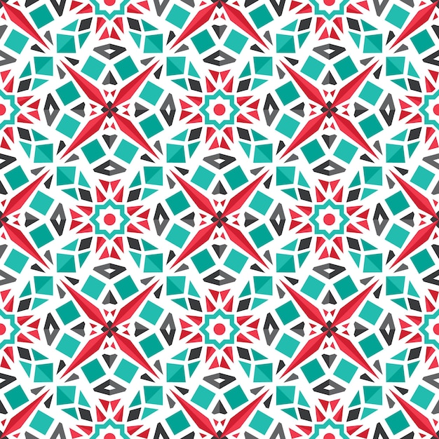 Vector asian geometric pattern