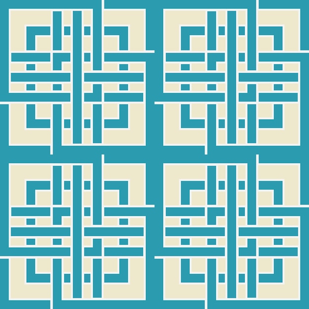 Vector Asian Geometric Pattern