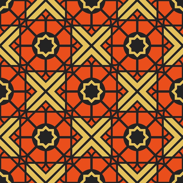 Vector Asian Geometric Pattern