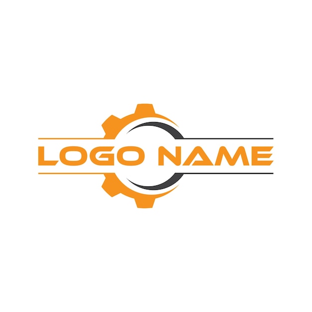 Vector vector auto service logo design concept template