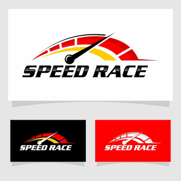 Vector Auto speed car logo design