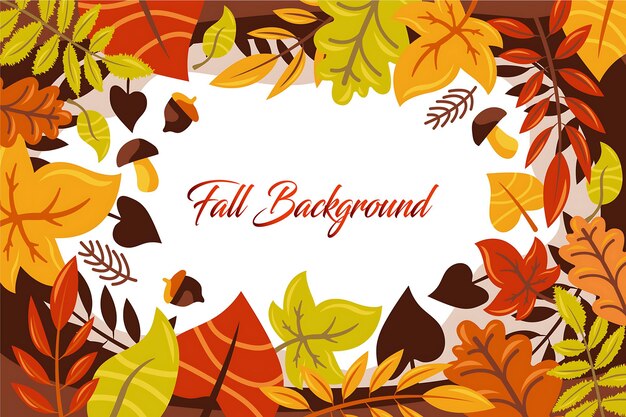 Vector Autumn Fall Background Vector Autumn Fall Background design Vector Autumn