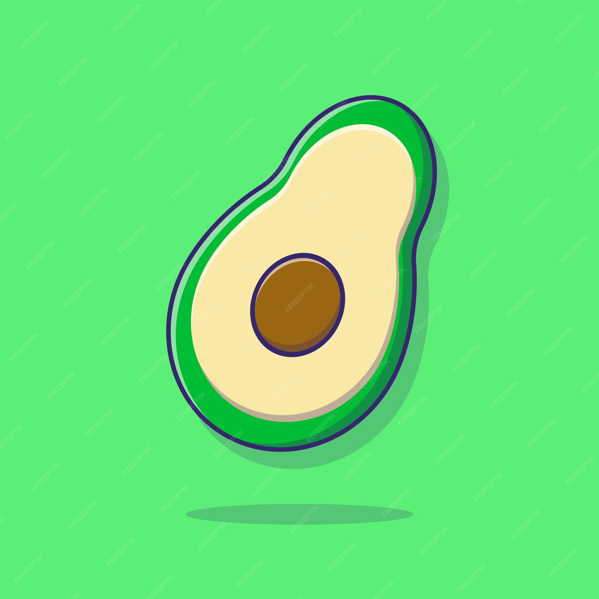 Cute Avocado Avo-cute-do by Breton Brander on Dribbble