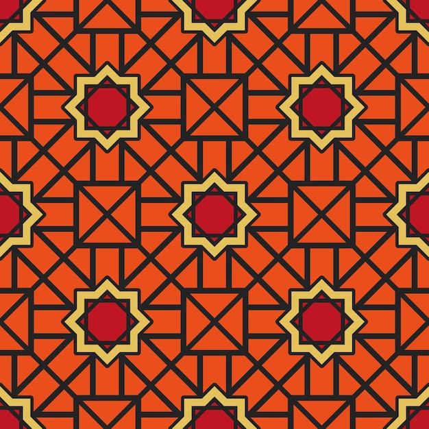 Vector Aziatisch geometrisch patroon