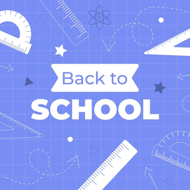 vector background for back to school day