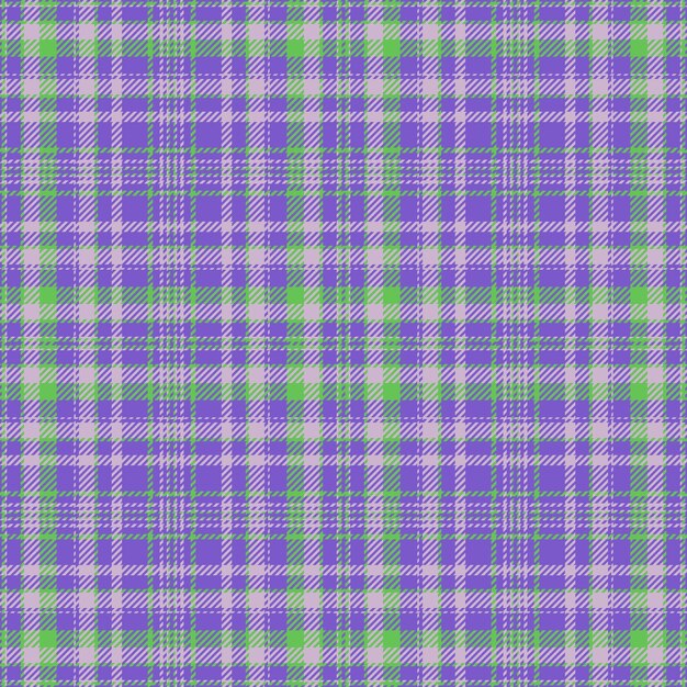 Vector background check Seamless tartan pattern Plaid fabric texture textile