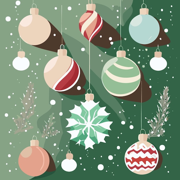 Vector vector background christmas season greetings