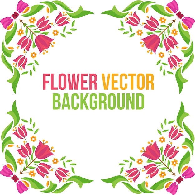 Vector vector background flower floral colorful