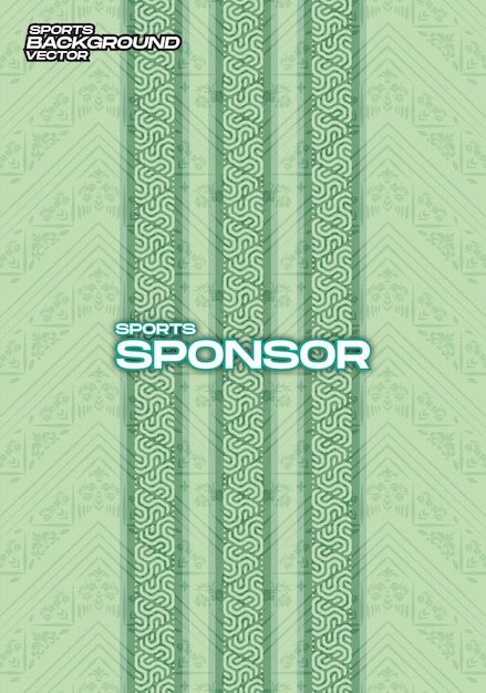 Vector Background Pastel Green Ethnic Striped for Sport Jersey Sublimation Pattern Texture
