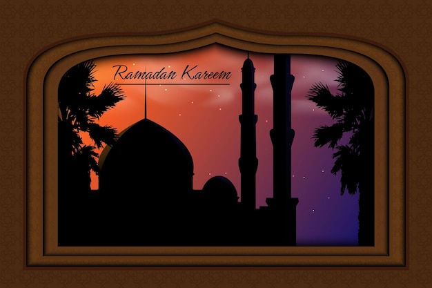 Vector background ramadan7