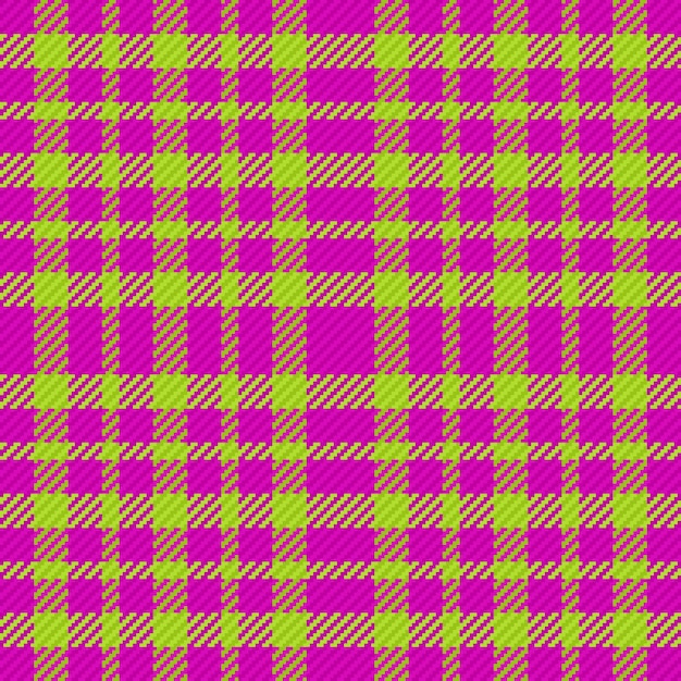 Vector background tartan plaid check pattern textile fabric texture seamless