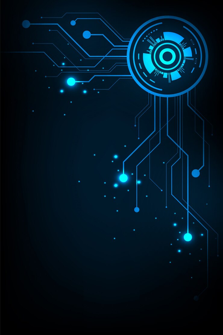 Vector vector background technology in the concept of circuit.