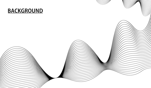 VECTOR BACKGROUND TEXTURE Lines Wave WHITE BACKGROUND