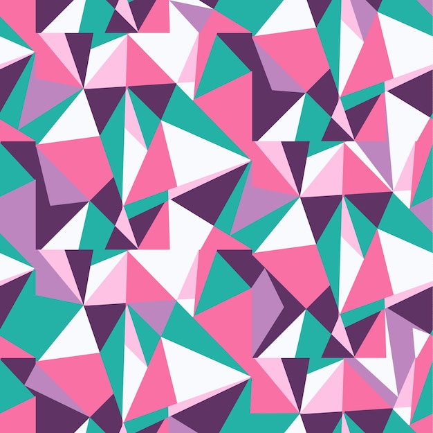 Vector background triangles