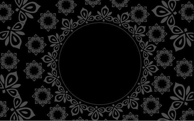 vector background with black color