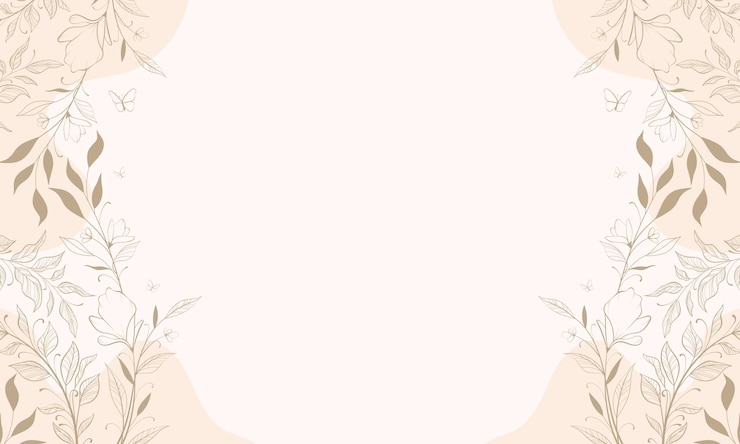 Vector バナーカードフライヤーソーシャルメディアウォールペーパー結婚式用の花と葉のベクトル背景