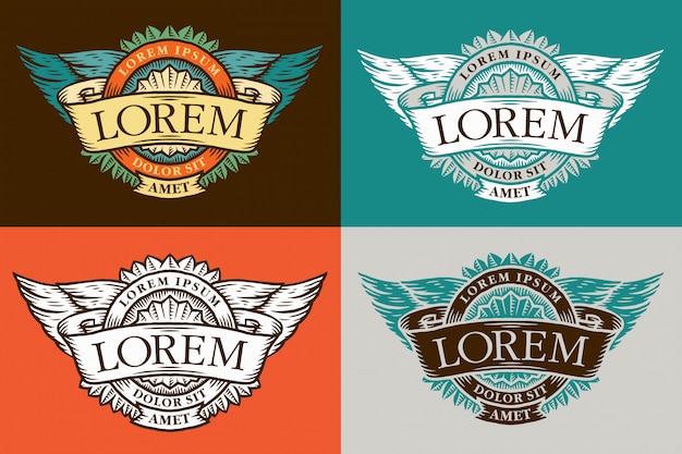 vector badge template