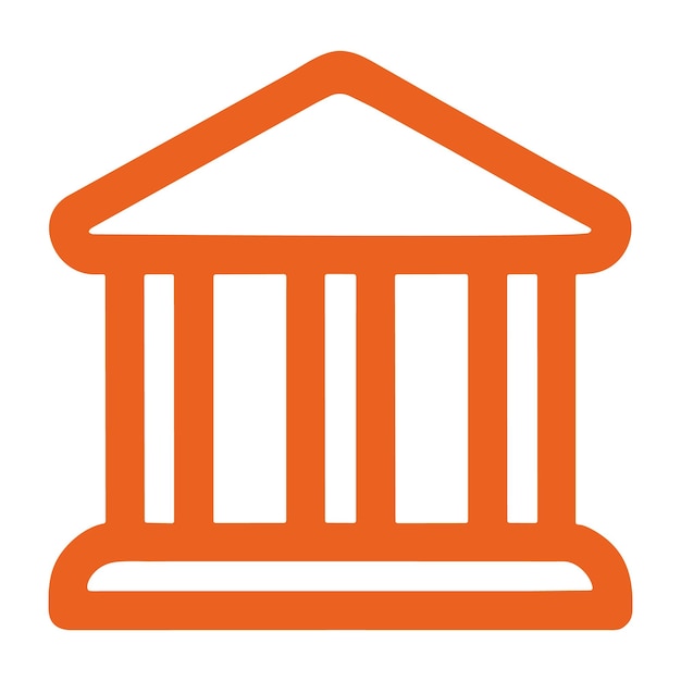 Vector bank rente icoon logo