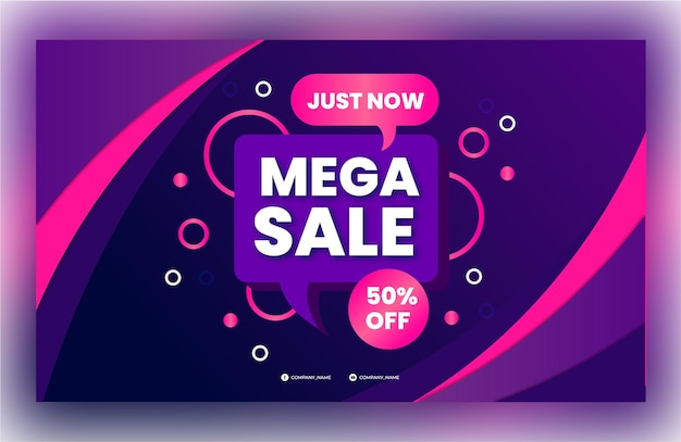 Vector-banner voor speciale aanbiedingen voor producten