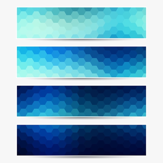 Vector vector banners set