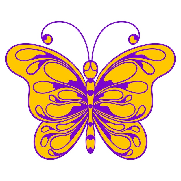 Vector vector beautiful butterfly