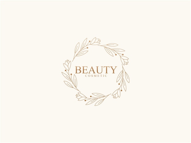 Vector vector beauty template logo