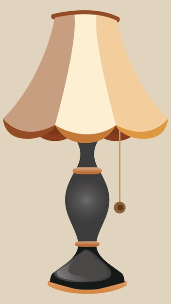 Vector vector bed table lamp