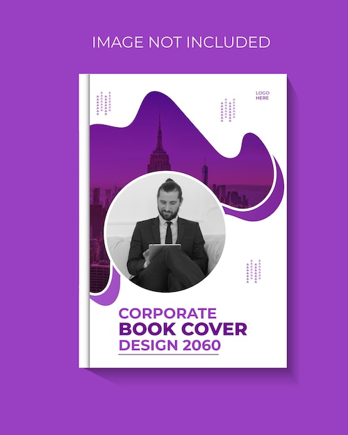 Vector bedrijfsprofiel brochure omslag en boek omslag ontwerp sjabloon