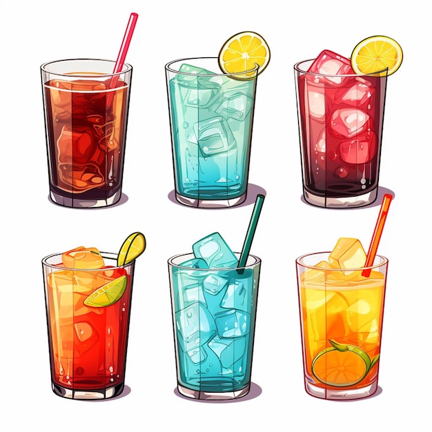 Vettore bevanda bevanda soda illustrazione fresco isolato freddo icona del design bottiglia succo gla